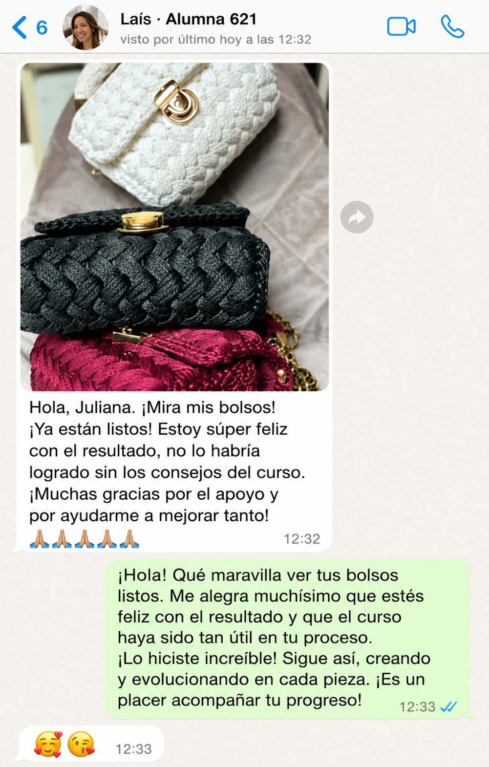 Resultado de alumna 3